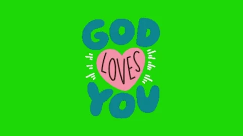 Prayer animation on green screen background Vídeo Stock 329833824