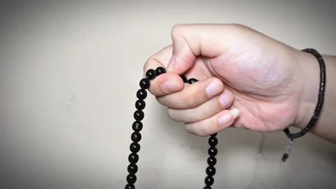 Prayer beads Stock Footage 283436272