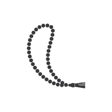 Prayer beads icon Stock Illustration