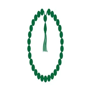 Prayer beads icon Stock Illustration