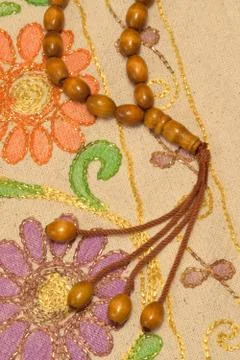 Prayer beads Foto stock
