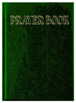 Prayer Book Cover Illustrazione stock