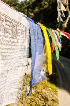 Prayer Flags 2 Stock Photos