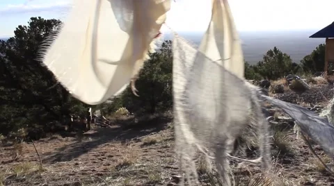 Prayer Flags No.13 Video stock 45405057