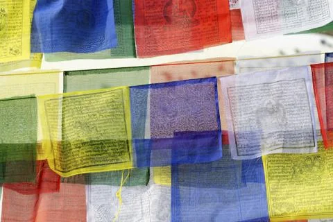 Prayer flags 写真素材