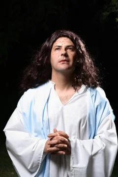 Prayer at Gethsemane Stock Photos