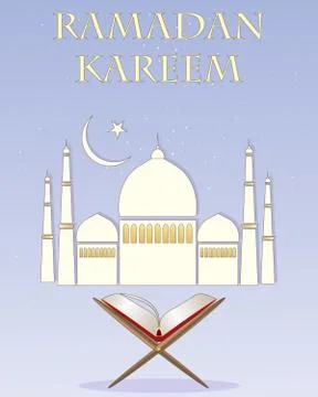 Prayer greeting Stock Illustration