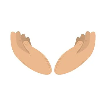 Prayer hands icon Stock Illustration