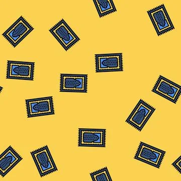 Prayer mat islam muslim vector seamless pattern Stock Illustration