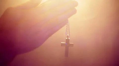 Prayer mystery pray god jesus Stock Footage