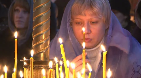 Prayer for Peace Stock Footage 35836668