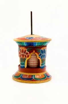 Prayer wheel Stock Photos