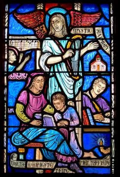 Prayer Window Foto stock