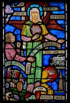 Prayer Window Foto stock