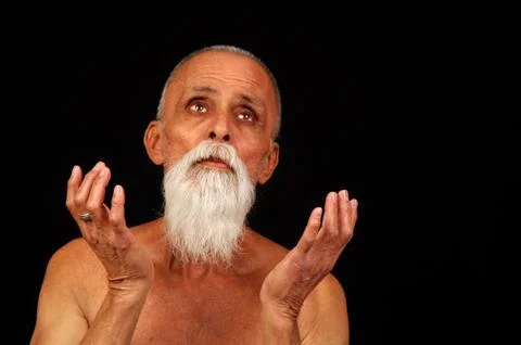 Prayerful man Stock Photos