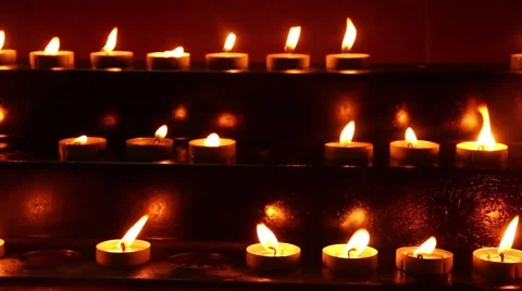 Prayers Church Candles Видео 40784989
