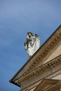 Praying angel Stock Photos