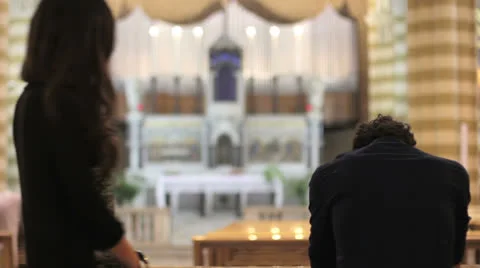 Praying Stock Footage 26621697