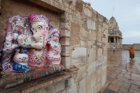 Praying Ganesh Stock Photos