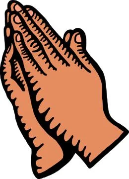 Praying Hands Stock-Illustration