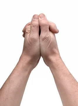 Praying hands Stock Photos