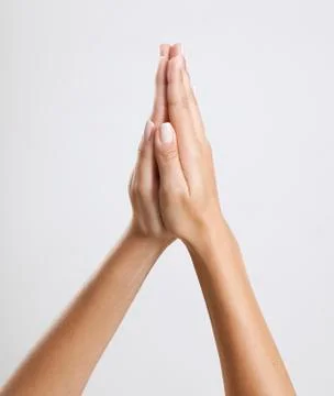 Praying hands Stock Photos