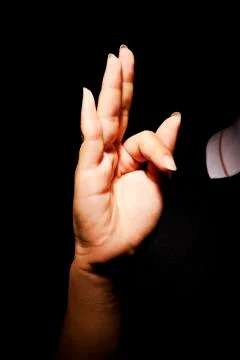 Praying hands Stock-Fotos