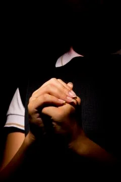 Praying Hands Foto stock