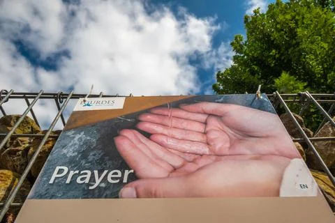 Praying hands Stock Photos