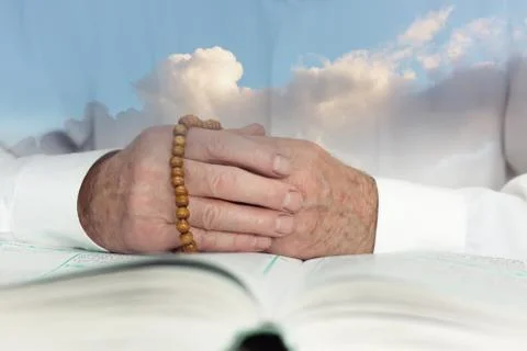 Praying for heaven Stock Photos