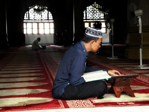 Praying man Stock Photos