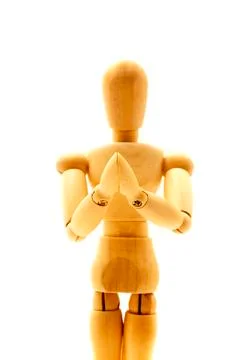 Praying mannequin Stock Photos