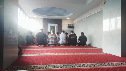 Praying together Stock Photos