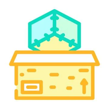 Pre assembled color icon vector illustration Stock Illustration