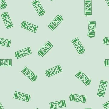 Pre charged label product caution glyph vector seamless pattern Ilustración de archivo