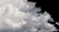 Pre-keyed alpha channel close up Cumulus Clouds fast timelapse HD Footage
