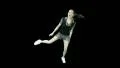 Pre keyed green screen Happy Asian girl dancing or exercising HD Footage