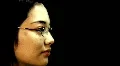 Pre keyed green screen Young Asian lady - Faces - CU - 7 HD動画