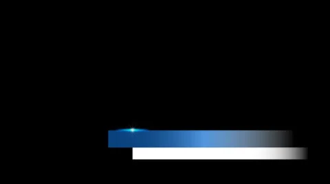 Pre keyed lower 3rd with alpha key Vidéo 34249491