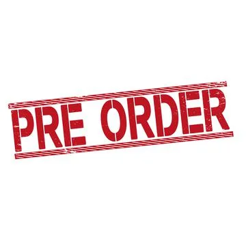 Pre order. stamp. square grunge isolated pre order sign Stock Illustration