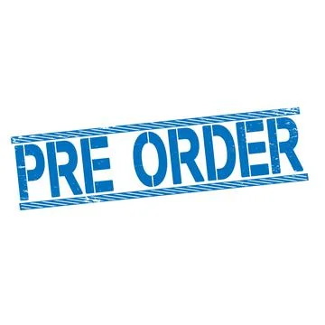 Pre order. stamp. square grunge isolated pre order sign Stock Illustration