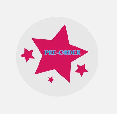 Pre-Order Star Graphic Stock Illustration