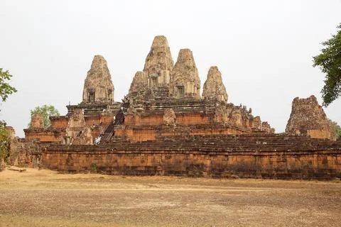 Pre Rup temple ruins Stock Photos