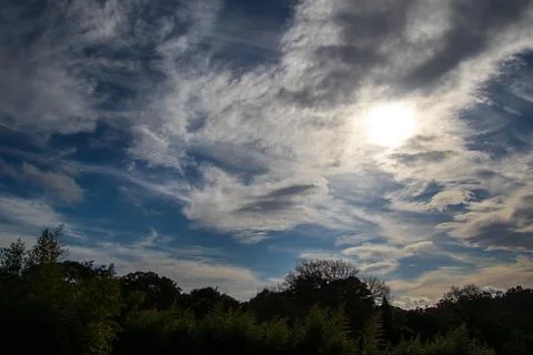Pre-storm cloudscape Stock Photos