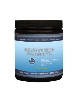 Pre-workout powder Stock Photos