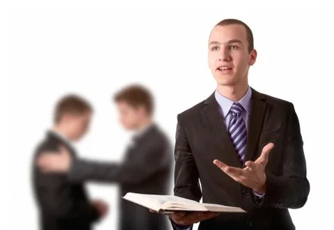 Preaching the gospel Stock Photos