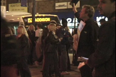 Preaching on Street Stock Footage 298210