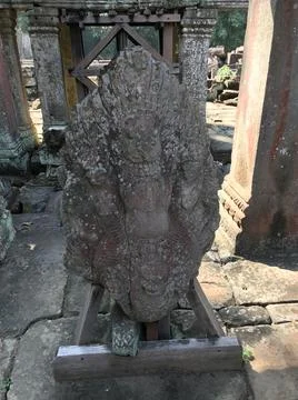 Preah Khan Temple Foto stock