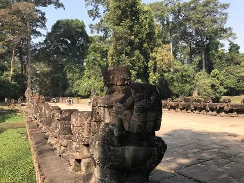 Preah Khan Temple Stock Photos