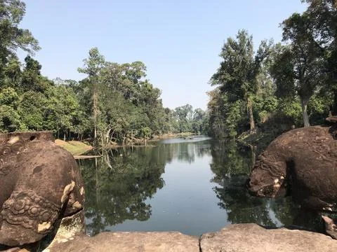 Preah Khan Temple Stock Photos